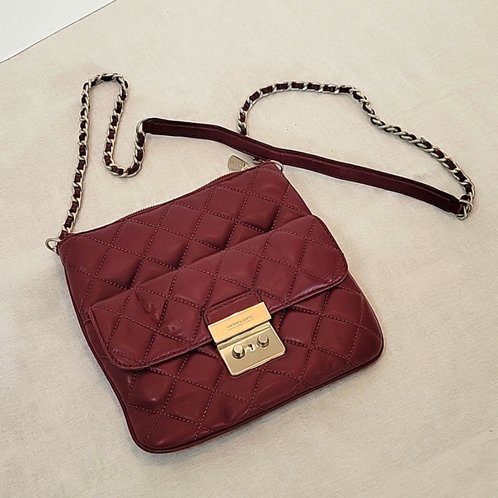 Michael Kors quilted shoulder bag